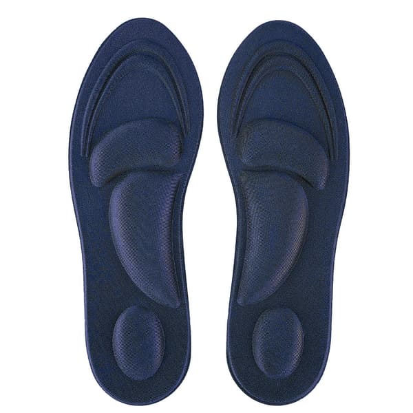 Memory Foam Arch Support Insoles for Flat Feet - Improved Comfort and Support Women's Model
