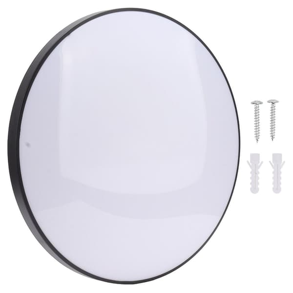 48W LED-loftlampe, ultratynd, med sort kant, PC hvid KLB