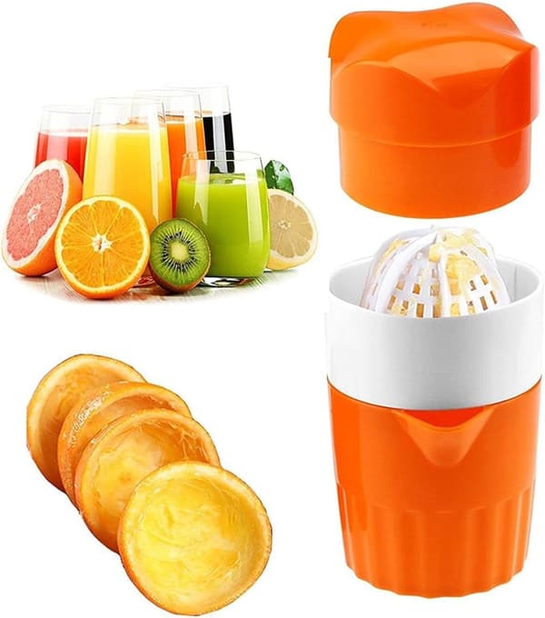 Manuell juicepress för hemmet, juiceflaska, citruspress, handpresskopp