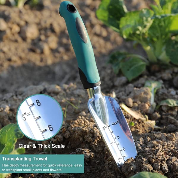 Garden Tools, Three-Piece Cast Aluminum, Heavy Duty Garden Tools