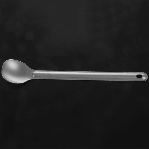 2 stk. Titanium Ske 21,5 cm X 3,9 cm Campingske Udendørs Service Langskaftet Titaniumske