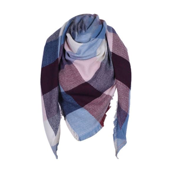 Dame Villi skjerf, sommer vår skjerf, stjal wraps, wraps, blå rosa
