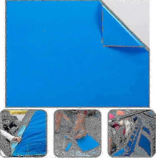 Vinyl Pool Liner Repair Patch for Pools - Set of 10