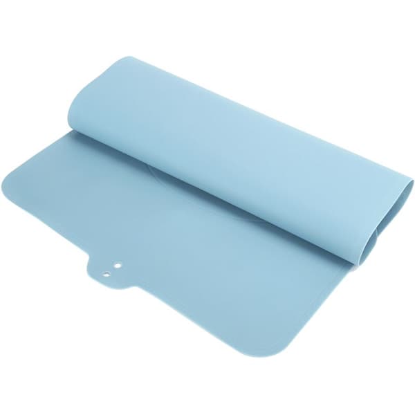 Blue Silicone Dough Kneading Mat Non-Stick Thickening Cookies Baking Mat Kitchen Baking Tool
