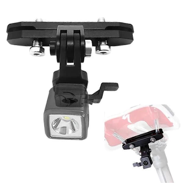 1 pc Bicycle Saddle Light Mount for Trek Bontrager Headlight Holder Aluminum Alloy Bike Saddle Rail Taillight Bracket