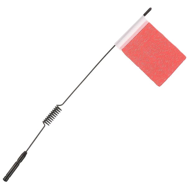 RC Klatrebilantenne med Flagg RC Bildel Simuleringssignalledning med Flagg Metall RC Dekorasjon