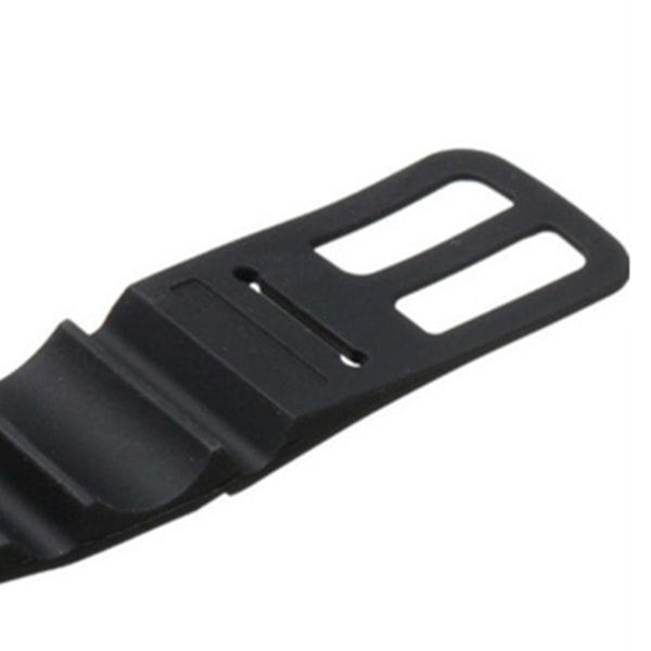 2 st Silikon Cykeltelefonhållare Cykling Ersättning Universal Cykeltelefonfäste Blå [DB] Svart Black 17.5x3.8x1cm