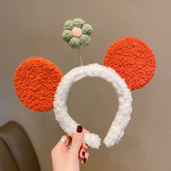 2 stk Mickey Mouse-ører hårbånd til kvinder Hårbånd til kvinder F