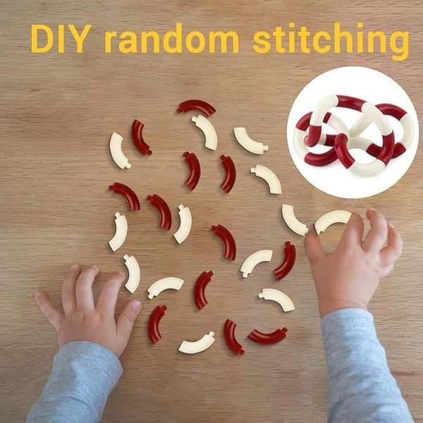 Aflastningslegetøj - 5 stk Fidget - Håndfilt - Anti-stress ADHD Sensoriske handsker[DB]