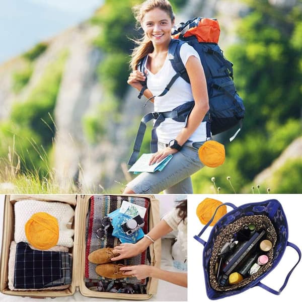 Foldable Mesh Laundry Hamper for Bedroom, Nursery, Dorm Room