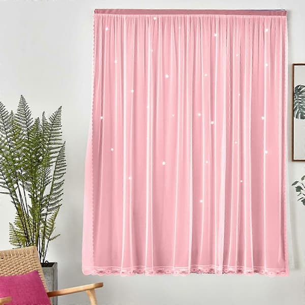 Gardiner Gardinpanelpar 99 cm B X 150 cm L Gardinöverlägg Eleganta Gardiner För Sovrum