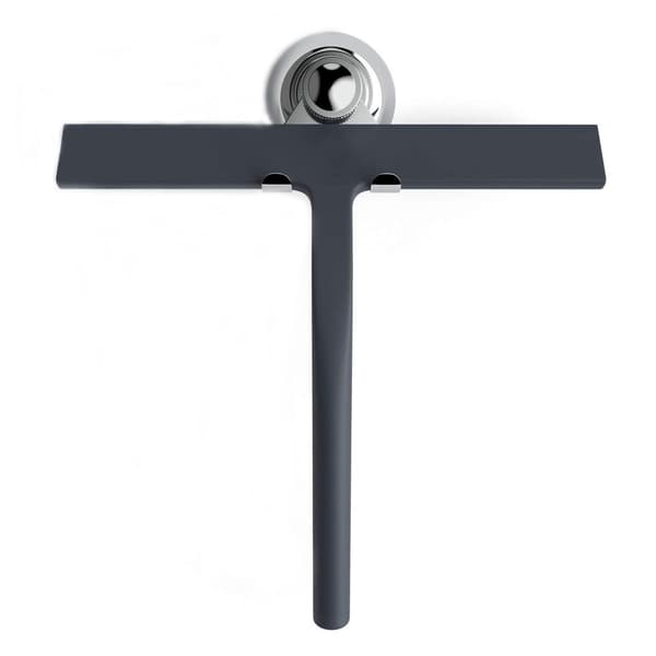 Dewenwils Starlight Suction Cup + Black Bathroom Glass Wiper DXGHC