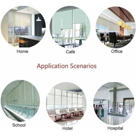 Awning Accessories, Roller Blind Repair Kit, Complete with 32mm Roller Blind Mechanism, Roller Blind Chain and Metal Roller Blind Bracket