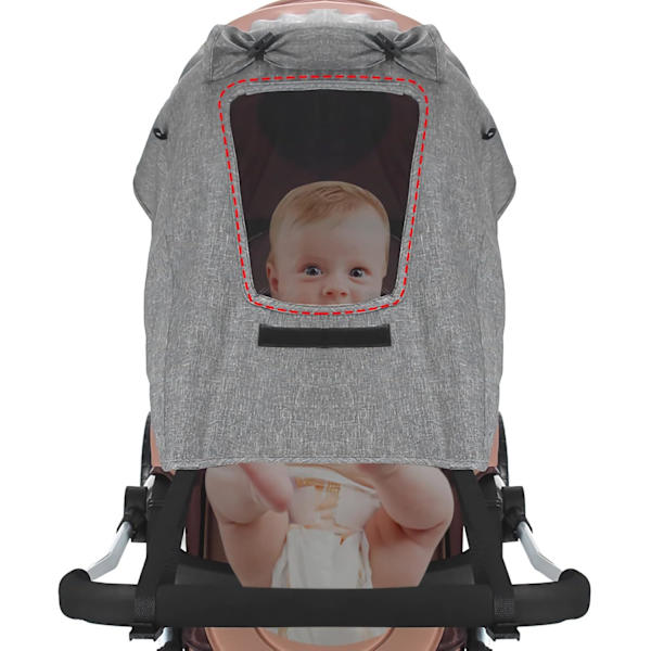 Stroller Sun Shade, Universal, UPF50+, Pram