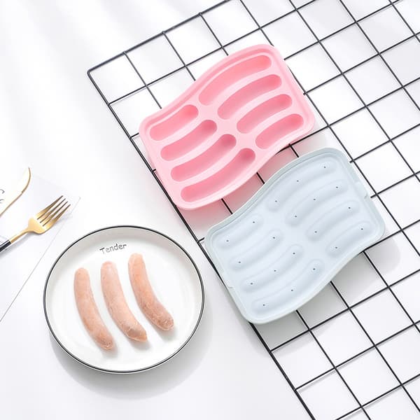 2 stykker pølseforme Baby silikone hjemmelavet børns st