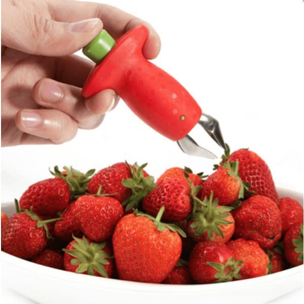 2-pack jordgubbsplockare plockare blast jordgubbar midsommar röd, grön—yux