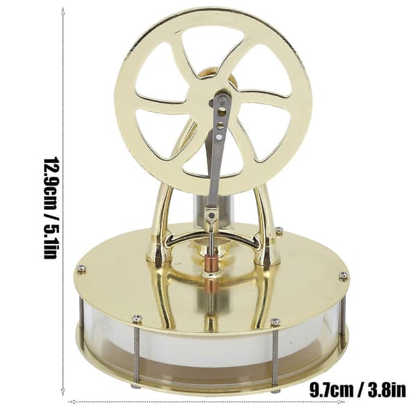Low Temperature Stirling Engine Model Steam Engine Scientific Experiment Educational Toy