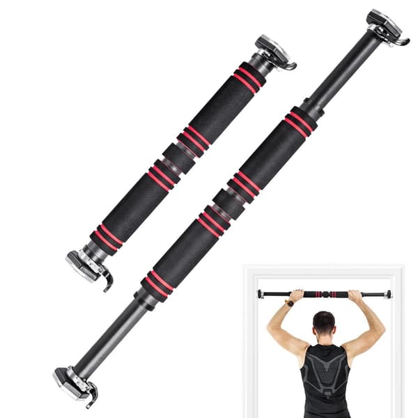 Pull-Up Bar for Doorway, Non-Slip Foam Grips, 65-100 cm 1790 1790
