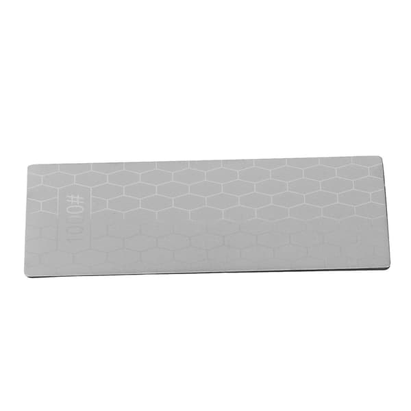 Diamond Sharpening Stone, Rectangular Sharpening Stone with Anti-slip, Various Thicknesses, Sharpening Stone 15.2cm*6.3cm (1000 Grit)