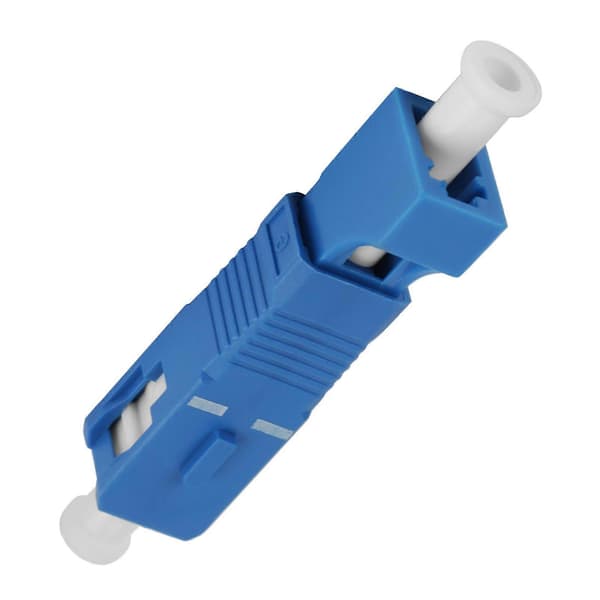 SC Han til LC Hun Singlemode Fiber Optisk Hybrid Optisk Adapter Konverter