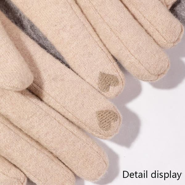 Winter Gloves Touchscreen for SMS Warm Lined Gloves for Cold Weather
