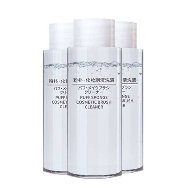 50ML Flydende Makeuprens Svamp Kosmetisk Børste Mild Hypoallergen Renseshampoo