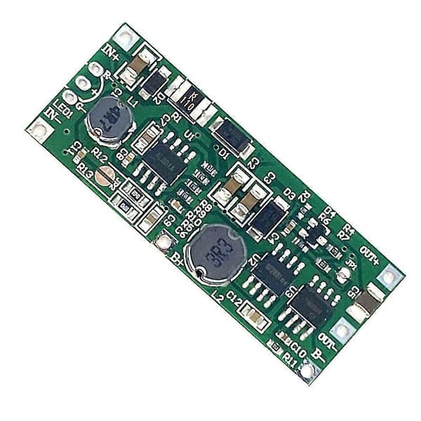 DC UPS Avbruddsfri Modul 3.7V Litiumbatteri Lading Og Utlading Boost 12V - Feil Boos