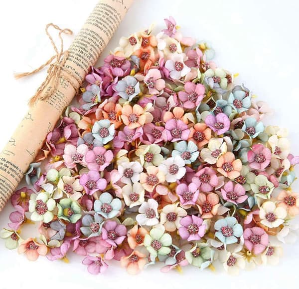 Artificial Mini Flower Heads Artificial Gerbera Daisy Flowers Fake