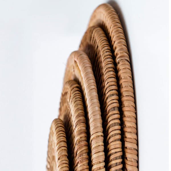 Heat-Resistant Wooden Trivets for Pots & Teapots - Natural Placemats