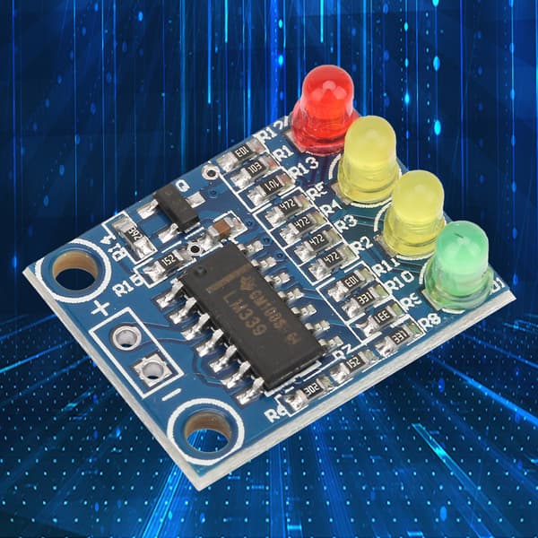 12V Batteri 4 Cifre Batteriindikator Modul Strømkapacitet LED Lys Indikator Modul