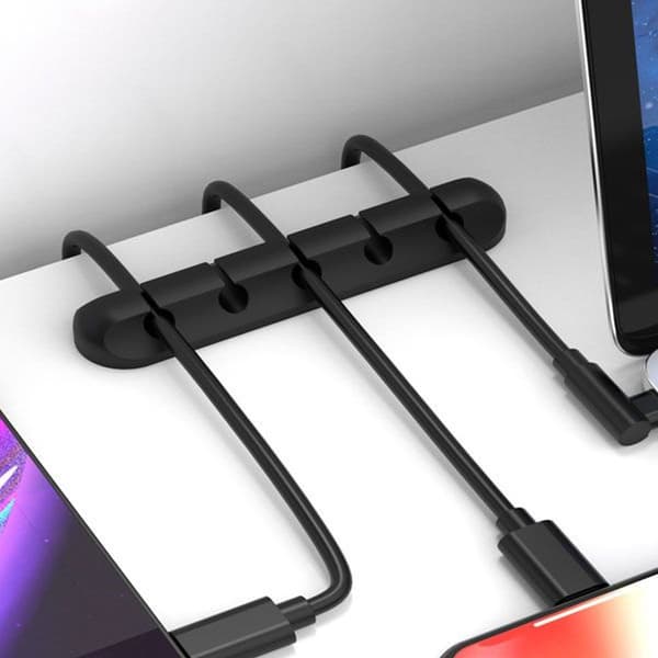 Kabelorganisator, kabelklemmer, kabelholder, kabelhåndtering USB