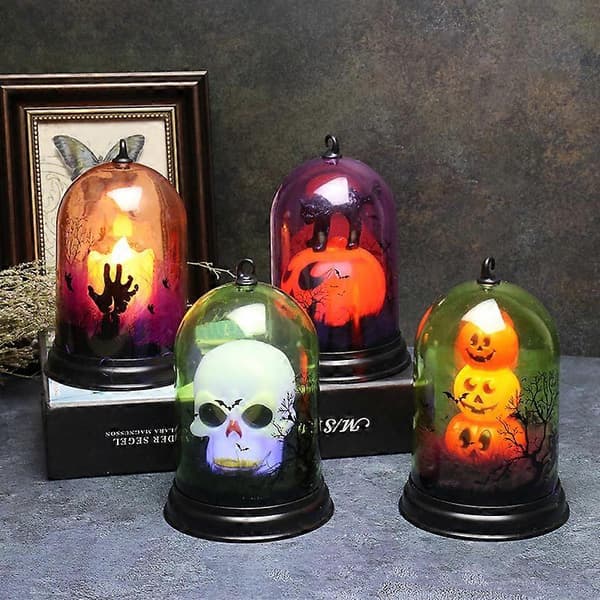 Halloween-rekvisiitta luurankokoristelamppu (luurankolamput)
