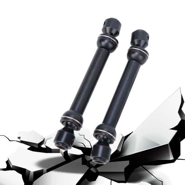 2 stk. teleskopisk metaldrivaksel passer til SCX10 D90 RC Crawler RC tilbehør (112-152mm)