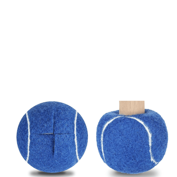 4-pack Blå Tennisboll Möbelskydd för Golv & Stol [JUN] blå blue