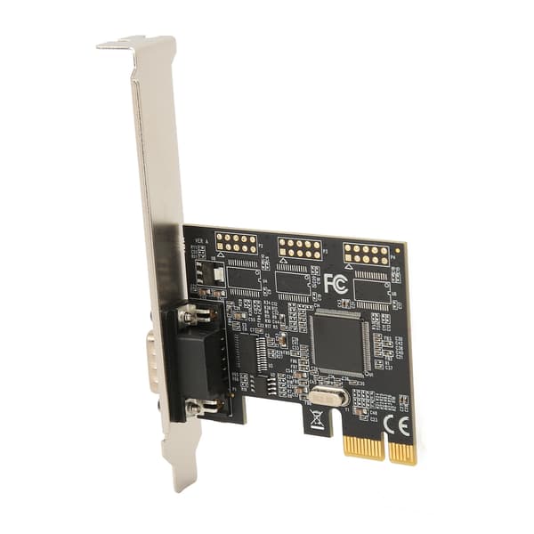 PCIe X1 RS232 seriel adapterkort Enkeltport PCI Express til RS232-konverteringsadapter til Windows til Linux til DOS