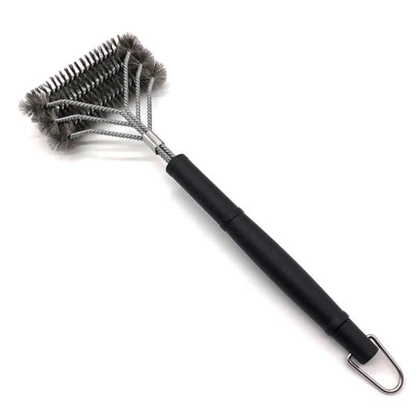 1-pack grillborste i rostfritt stål, trådborste, ugn, grill, grill C