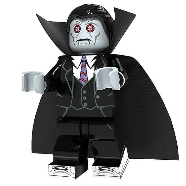 16 stk Halloween-serie samlet legetøj Skræk samlede minifigurer