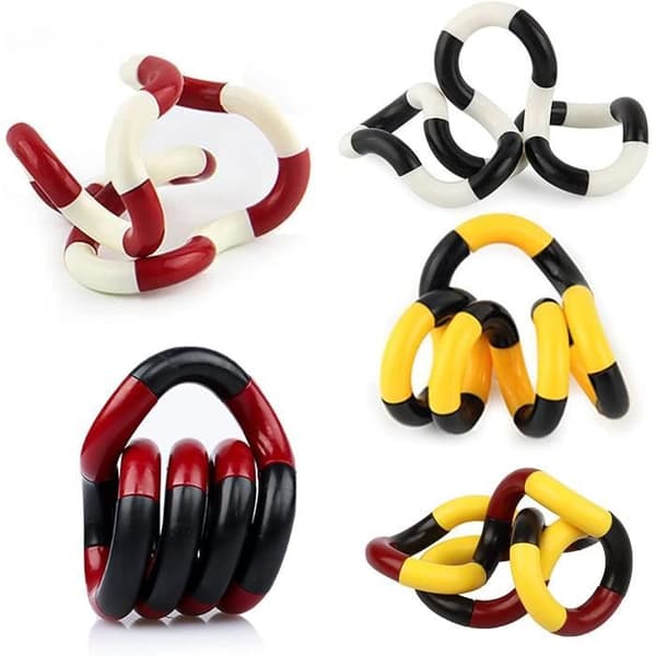 Avlastningsleksak - 5 stk Fidget - Håndfloke - Anti-stress ADHD Sensoriske hansker