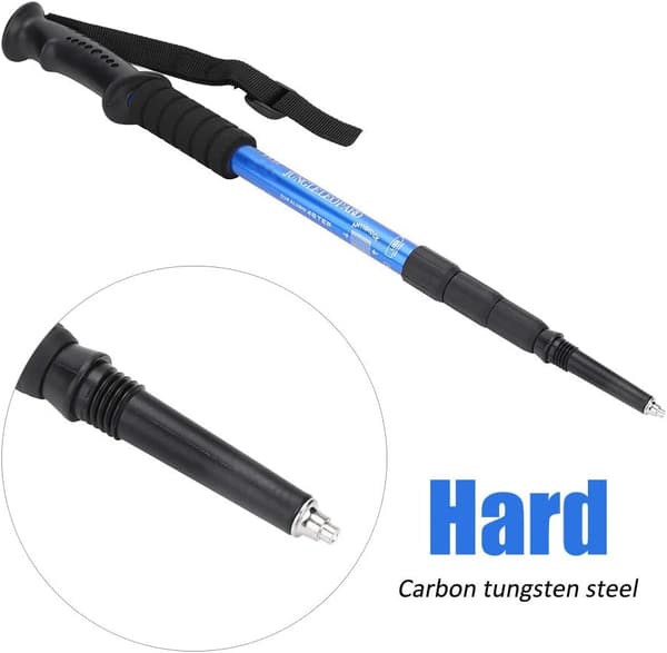 4 stk Alpenstock gummiputer for turstaver Trekkin