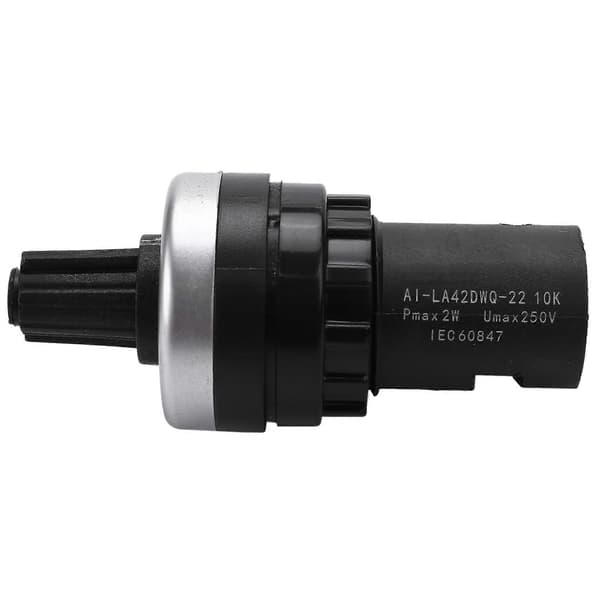 10K Potensiometer 22mm Regulator VSD VFD for variabel frekvensomformer Ny