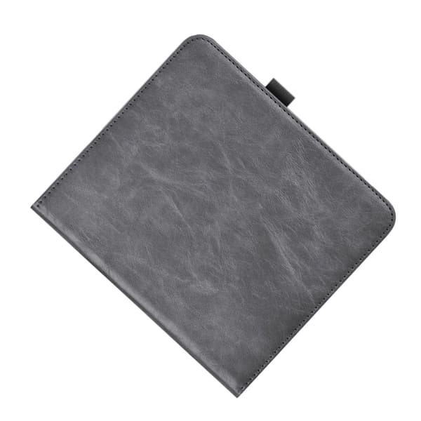 Gråt Stand-etui kompatibelt med Kobo Libra H2O - 7 tommer PU-læderbeskyttelse