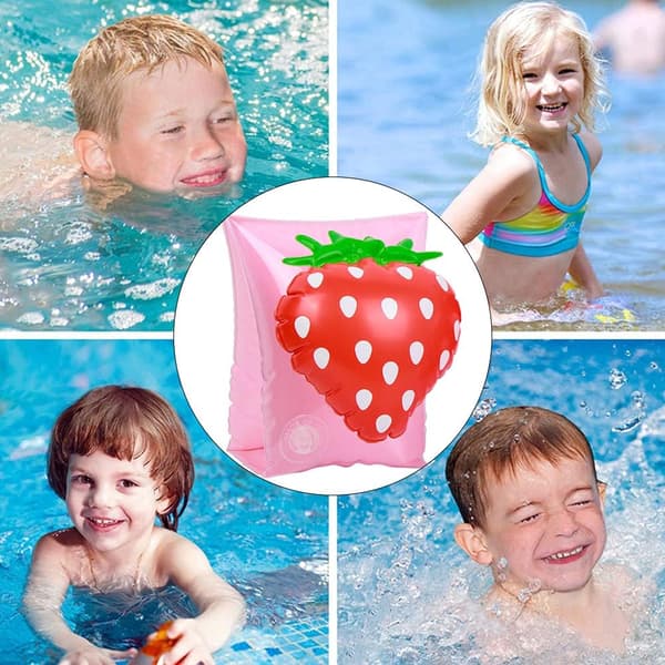 Inflatable Armbands, Swimming Pool Float Arm Bands for Children 3+