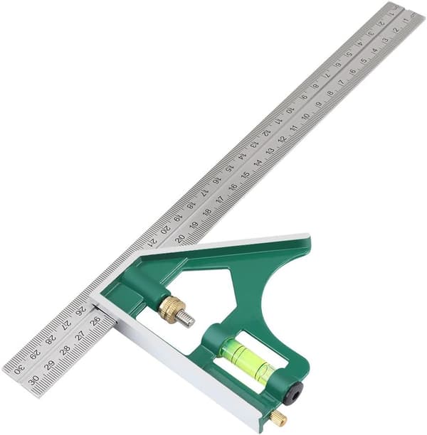 300 mm Firkantet Kombinationsvinkelmåler 90 Grader