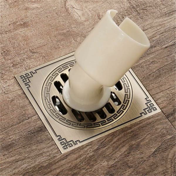 Toilet Bathroom Kitchen Odor-Resistant Copper Floor Drain Interface Washing Machine Siphon