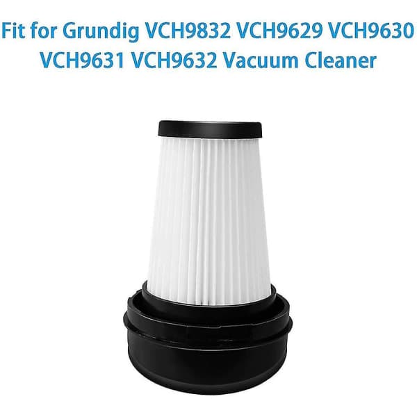 3-pak filter til Grundig Vch9832 Vch9629 Vch9630 støvsuger