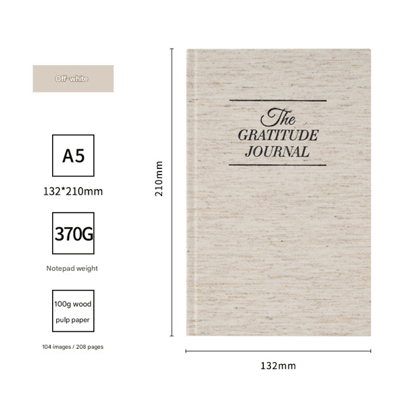 Intelligent Change: The Five Minute Journal - A Journal for Happiness, Mindfulness, and Reflection - Undated Life Planner