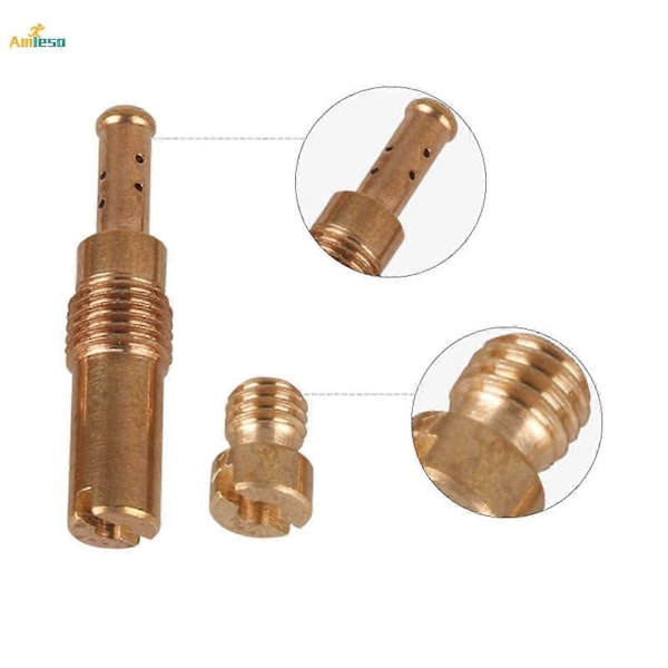 Unika 20x Langsomme Dyser Deler Forgasser Hoveddyse for Gy6 Oko PE