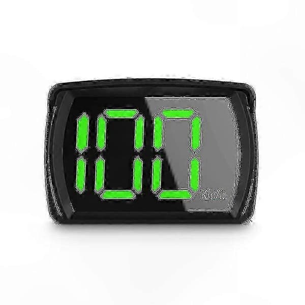 Digitalt speedometer HUD GPS Plug and Play til alle køretøjer Stort display KMH MPH Biltilbehør Speedometer