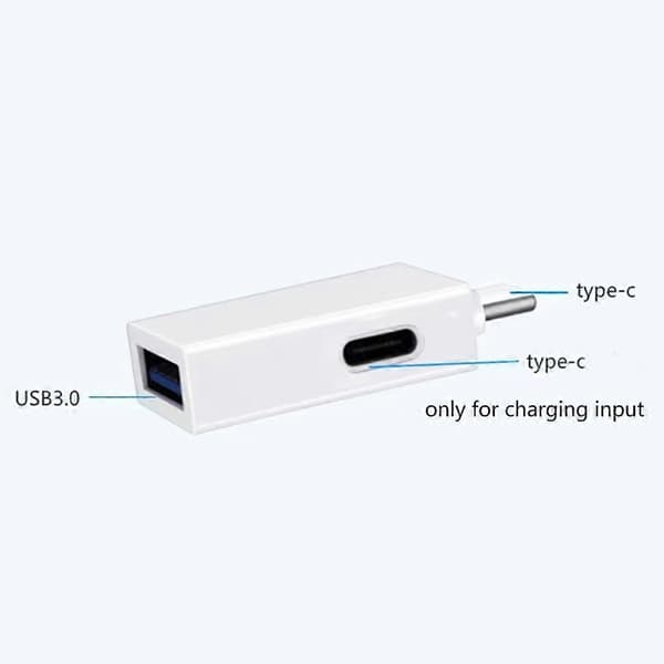 USB C hann til USB 3.0 hunn omformer OTG-adapter for telefon, bærbar PC, mus
