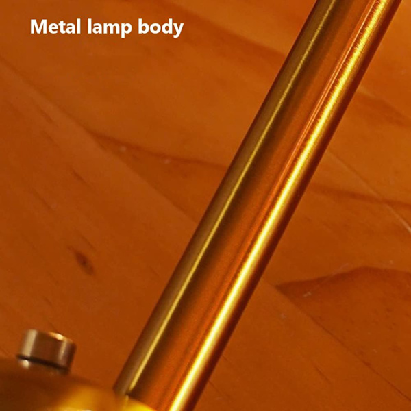 Dæmpbar krystalbordlampe med 3 farvers LED & Touch Control[JUN] B B